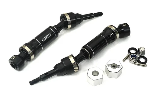 Integy Billet Machined Black Universal Drive Shafts: Mini Maxx