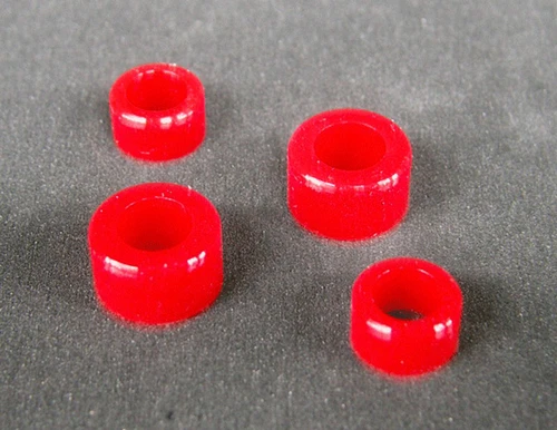 Bulldog HO Racing Red Medium Silicone Tire Set