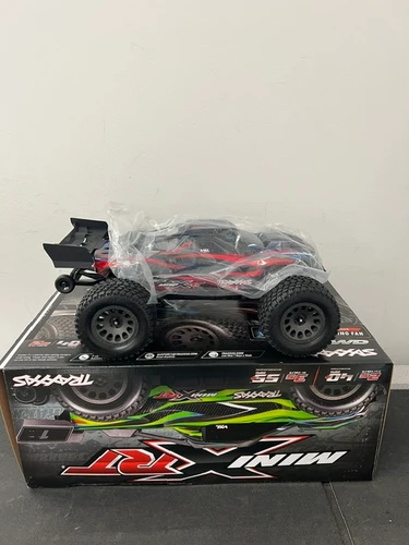 Traxxas Mini XRT 4WD Brushless RTR RC Monster Truck w/ID Lipo Battery & USB-C Charger - DMG BOX