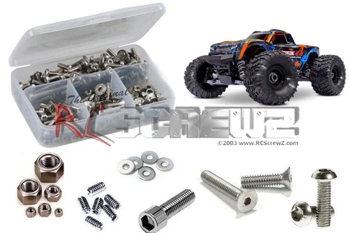 RC Screwz Traxxas Stampede 4x4 Brushless (67454-4) Stainless Steel Screw Kit