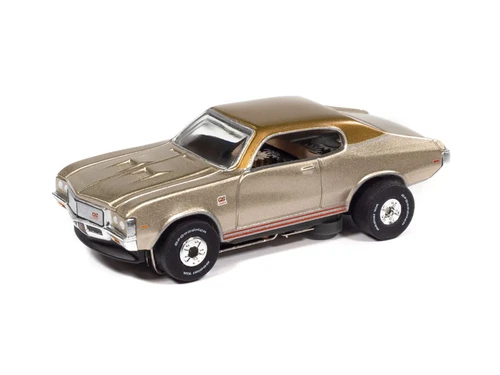 Auto World 1972 Buick GS (Tan Metallic) Thunderjet HO Slot Car