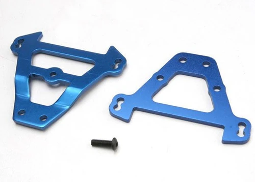 Traxxas Blue Aluminum Tie Bars (Front and Rear)