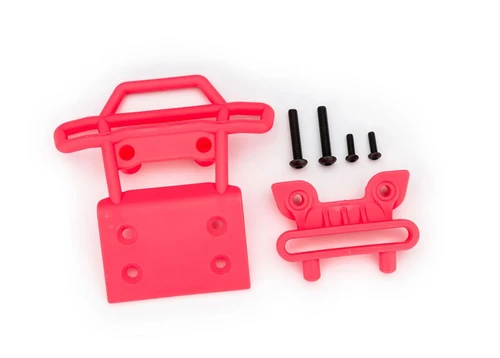 Traxxas Pink Front Bumper and Bumper Mount