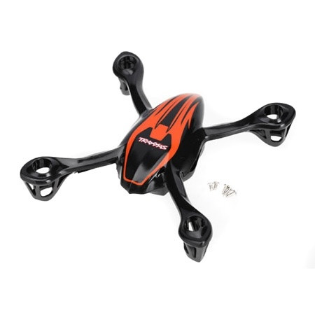 Traxxas QR-1 Upper & Lower Canopy (Orange)