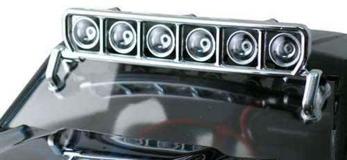 RPM Chrome Roof Mounted Light Bar Set for Slash & Most SC Trucks RPM Chrome Roof Mounted Light Bar Set for Slash & Most SC Trucks