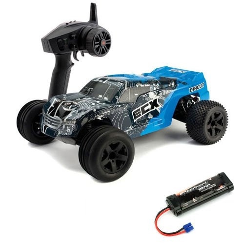 Electrix Circuit 1/10 2WD Electric RTR RC Stadium Truck (Blue/Silver)