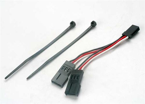 Traxxas Servo Y-Connector for Dual-Servo Steering Traxxas Servo Y-Connector for Dual-Servo Steering
