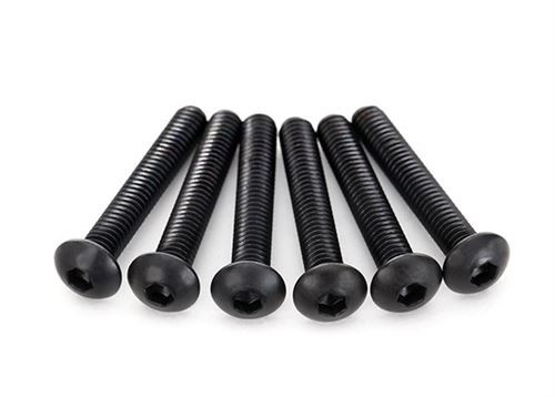 Traxxas 4x25mm Button-Head Machine Screws (6) (Hex Drive) Traxxas 4x25mm Button-Head Machine Screws (6) (Hex Drive)