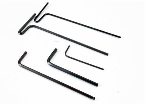 Traxxas Hex Wrench Set - 1.5mm, 2mm, 2.5mm, 3mm, 2.5mm ball Traxxas Hex Wrench Set - 1.5mm, 2mm, 2.5mm, 3mm, 2.5mm ball