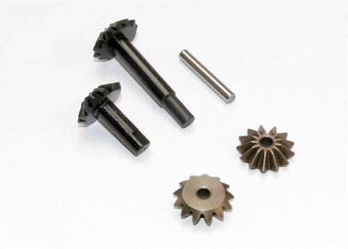Traxxas Gear set, center differential (output gears (2)/ spider gears (2)/ spider gear shaft) Traxxas Gear set, center differential (output gears (2)/ spider gears (2)/ spider gear shaft)