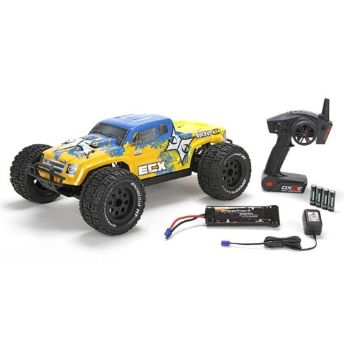 ECX Ruckus 1/10 4x4 Brushless RTR Monster Truck w/AVC