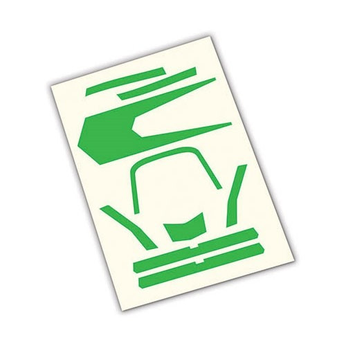Traxxas Aton Green High Visibility Decal Set Traxxas Aton Green High Visibility Decal Set