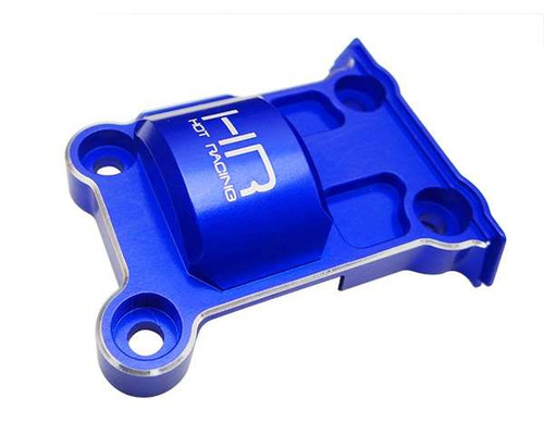 Hot Racing X-Maxx Blue Aluminum Rear Diff Cover