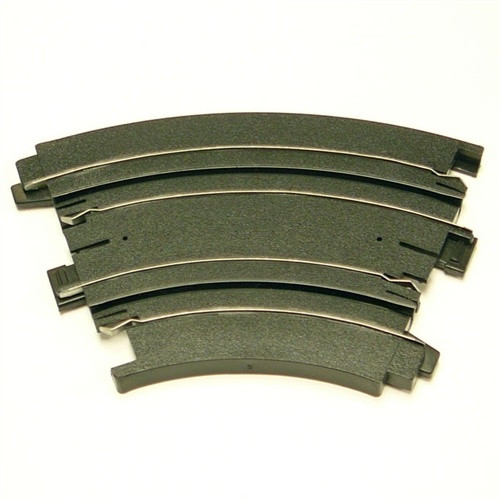 AFX HO Slot Car 6-Inch Radius 1/8 Curve Track Section - BULK AFX HO Slot Car 6-Inch Radius 1/8 Curve Track Section - BULK
