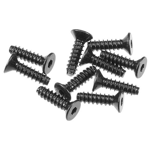 Axial Hex Socket Tapping Flat Head M2.6x10mm Blk(10) AXA0414 Axial Hex Socket Tapping Flat Head M2.6x10mm Blk(10) AXA0414