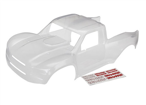 Traxxas Unlimited Desert Racer Clear Body & Decals (Trimmed, requires painting) Traxxas Unlimited Desert Racer Clear Body & Decals (Trimmed, requires painting)