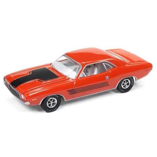 Auto World 1:64 Diecast 1972 Dodge Challenger Rallye - Hemi Orange Auto World 1:64 Diecast 1972 Dodge Challenger Rallye - Hemi Orange