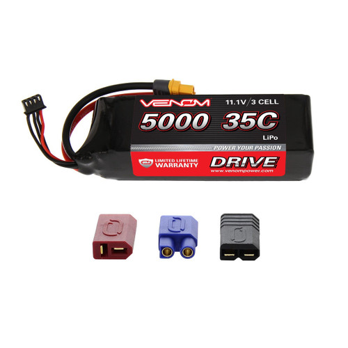Venom 11.1V 3S 5000mAh 50C LiPo Battery