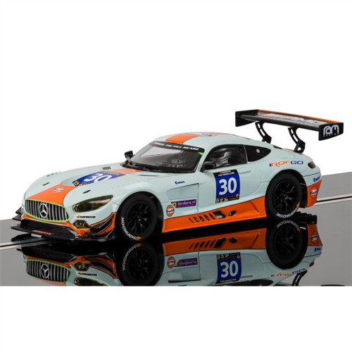 Scalextric Mercedes AMG GT3 Stars &Ã‚Â Stripes 1/32 Slot Car