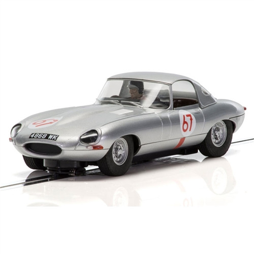  Scalextric Jaguar E Type Union Jack 1:32 Slot Race Car C3878 :  Toys & Games