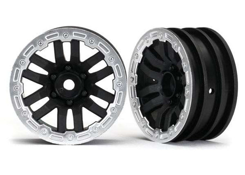 Traxxas TRX-4 Satin Beadlock-Look 1.9 Wheels (2) Traxxas TRX-4 Satin Beadlock-Look 1.9 Wheels (2)
