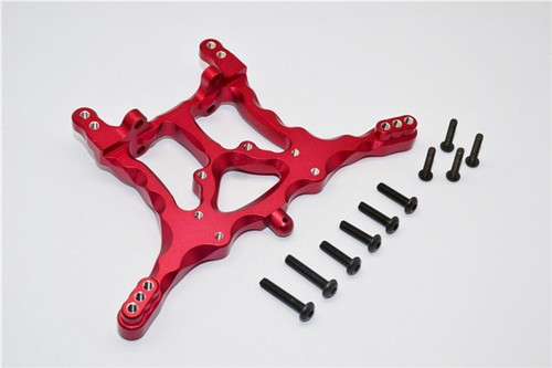 GPM Red Aluminum Rear Shock Tower for 2WD Stampede Rustler Slash Bandit GPM Red Aluminum Rear Shock Tower for 2WD Stampede Rustler Slash Bandit