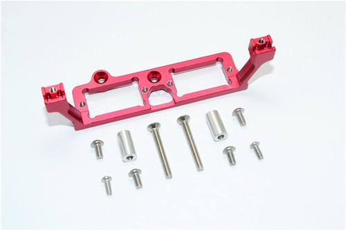 GPM Red Aluminum Servo Mounts for Diff Lock Servos