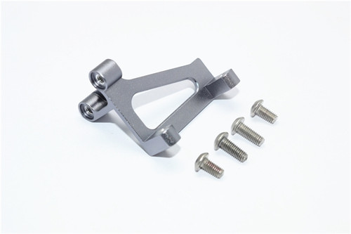 GPM Gunmetal Aluminum Servo Mount for 2-Speed Servo in TRX-4 GPM Gunmetal Aluminum Servo Mount for 2-Speed Servo in TRX-4