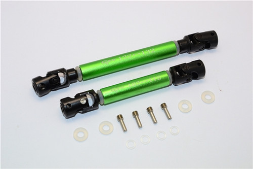 GPM Green Steel & Aluminum Center Driveshaft Set f