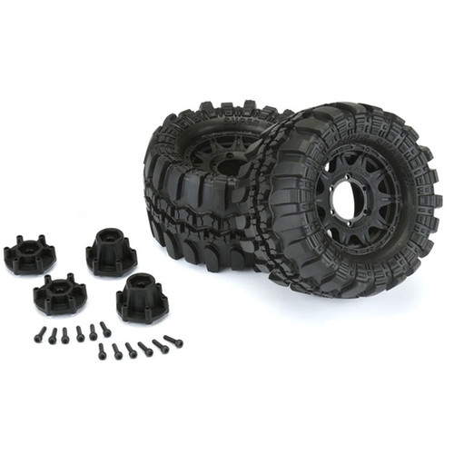 Pro-Line Interco TSL SX Super Swamper 2.8 Tires on Raid 6x30 Fr/Rr Wheels (2) Pro-Line Interco TSL SX Super Swamper 2.8 Tires on Raid 6x30 Fr/Rr Wheels (2)