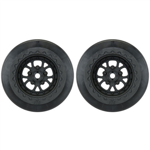 Pro-Line Pomona Drag Spec 2.2/3.0 Black Wheels for Slash 2WD Rr & 4x4 Fr/Rr Pro-Line Pomona Drag Spec 2.2/3.0 Black Wheels for Slash 2WD Rr & 4x4 Fr/Rr