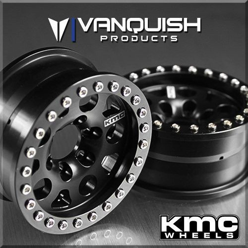 Vanquish KMC Enduro XD222 1.9 Wheels Black Anodized