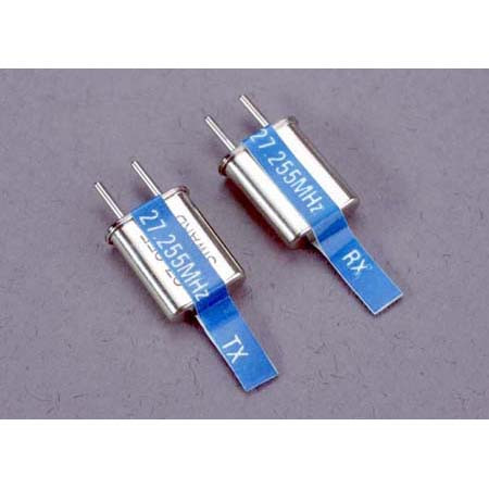 Traxxas #6 Crystal Set (Blue): 27.255 MHz