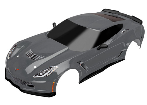 Traxxas 4-Tec 2.0 Chevrolet Corvette Z06 Graphite Painted Body (8386A)