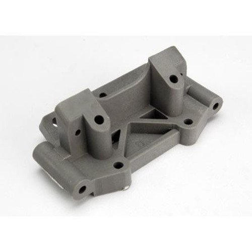 Traxxas Front Bulkhead (Grey): Nitro & Electric Rustler & Stampede, Slash
