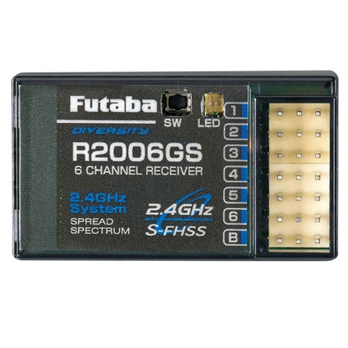 Futaba 6J 2.4GHz Transmitter & R2006GS Receiver