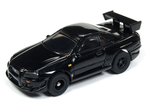 Auto World X-Traction 1999 Nissan Skyline GT-R Black HO Slot Car (SC332-3) Auto World X-Traction 1999 Nissan Skyline GT-R Black HO Slot Car (SC332-3)