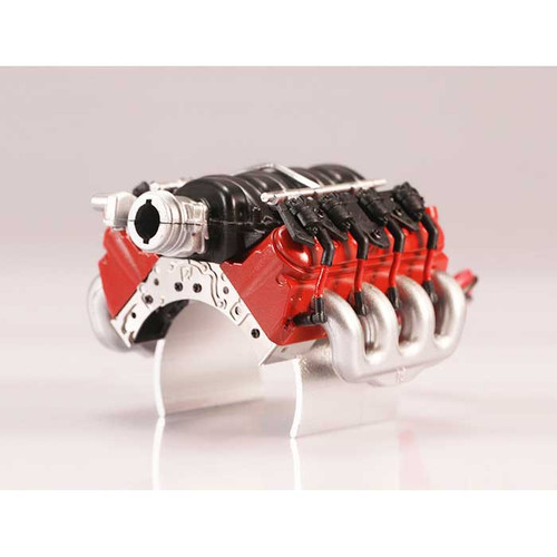 GPM Racing TRX-4 Mock LS3 V8 Engine with Cooling Fan & Red Heads (TRX4ZSP56C-R) GPM Racing TRX-4 Mock LS3 V8 Engine with Cooling Fan & Red Heads (TRX4ZSP56C-R)
