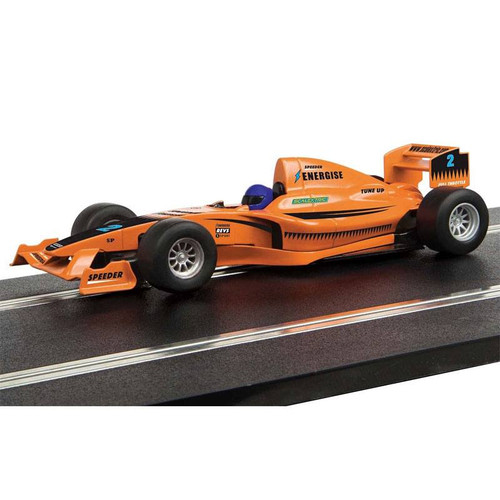 Scalextric START F1 'TEAM FULL THROTTLE' Orange w/Decals 1/32 Slot Car (C4114) Scalextric START F1 'TEAM FULL THROTTLE' Orange w/Decals 1/32 Slot Car (C4114)
