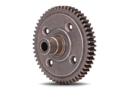 Traxxas 54-Tooth 0.8M 32P Steel Spur Gear for #6780 Center Differential (3956X) Traxxas 54-Tooth 0.8M 32P Steel Spur Gear for #6780 Center Differential (3956X)