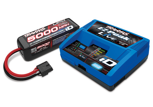 Traxxas Maxx 4S EZ-Peak Live ID Charger & 4S 5000mAh LiPo Battery Completer (2996) Traxxas Maxx 4S EZ-Peak Live ID Charger & 4S 5000mAh LiPo Battery Completer (2996)
