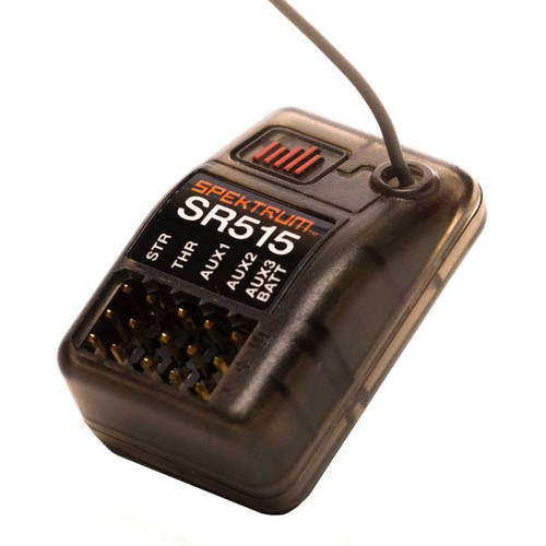 Spektrum SR515 DSMR 5 Channel Receiver (SPMSR515) Spektrum SR515 DSMR 5 Channel Receiver (SPMSR515)