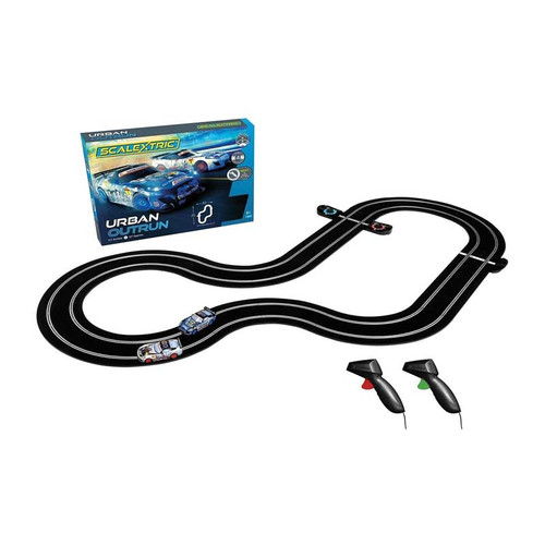 Scalextric Urban Outrun GT Zombie vs GT Spartan 1/32 Slot Car Set (C1379T)