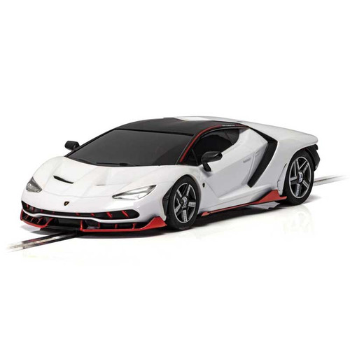 Scalextric White Lamborghini Centenario 1/32 Slot Car (C4087)