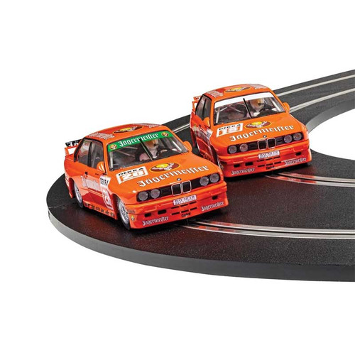 Scalextric BMW E30 M3 Team Jagermeister Twin Pack 1/32 Slot Cars (C4110A)
