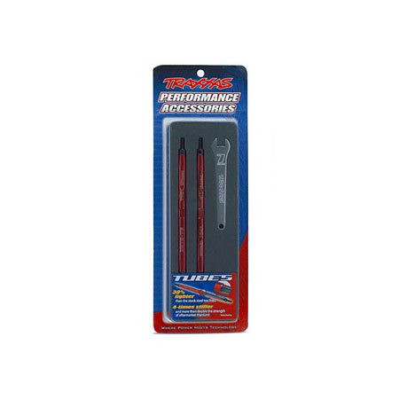 Traxxas Black 7075-T6 Aluminum Rear Toe Link Tubes