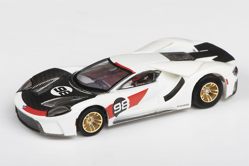 AFX Ford GT Heritage #98 Mega G+ HO Slot Car (22044)