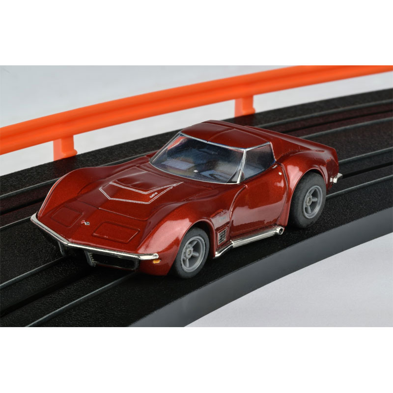 AFX 1970 Corvette LT1 Red Metallic Mega G+ HO Slot Car | AFX 2038
