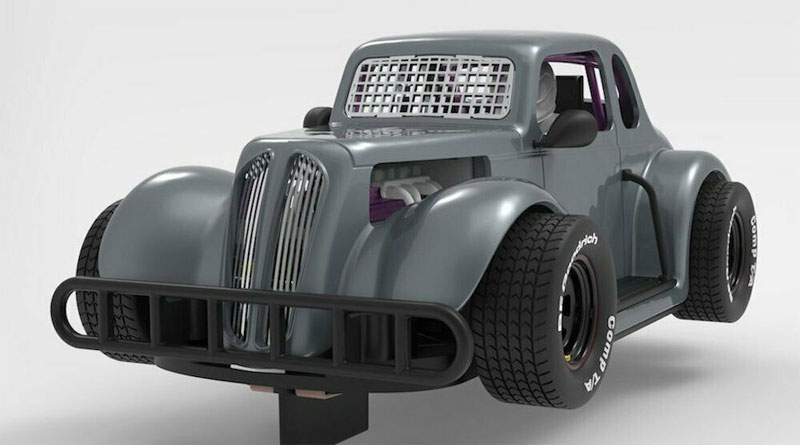 Pioneer (PIY) '37 Dodge Coupe Legends Racer 'Paint It Yourself