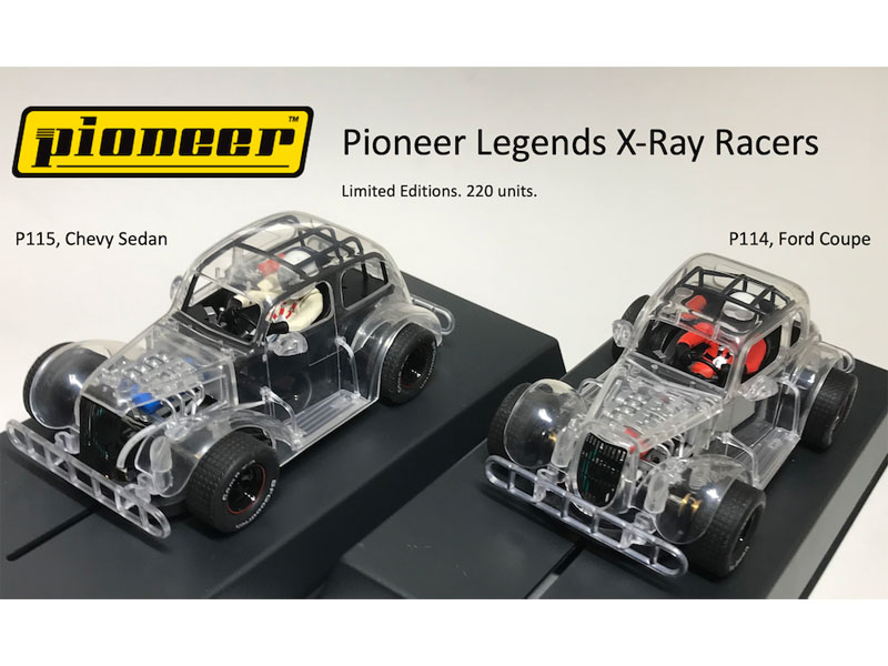 Pioneer ‘34 Ford Coupe Legends Racer X-Ray Limited Edition 1/32 Slot Car